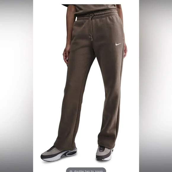 Nike Women's Phoenix fleece sweats mink - Picture 1 of 5